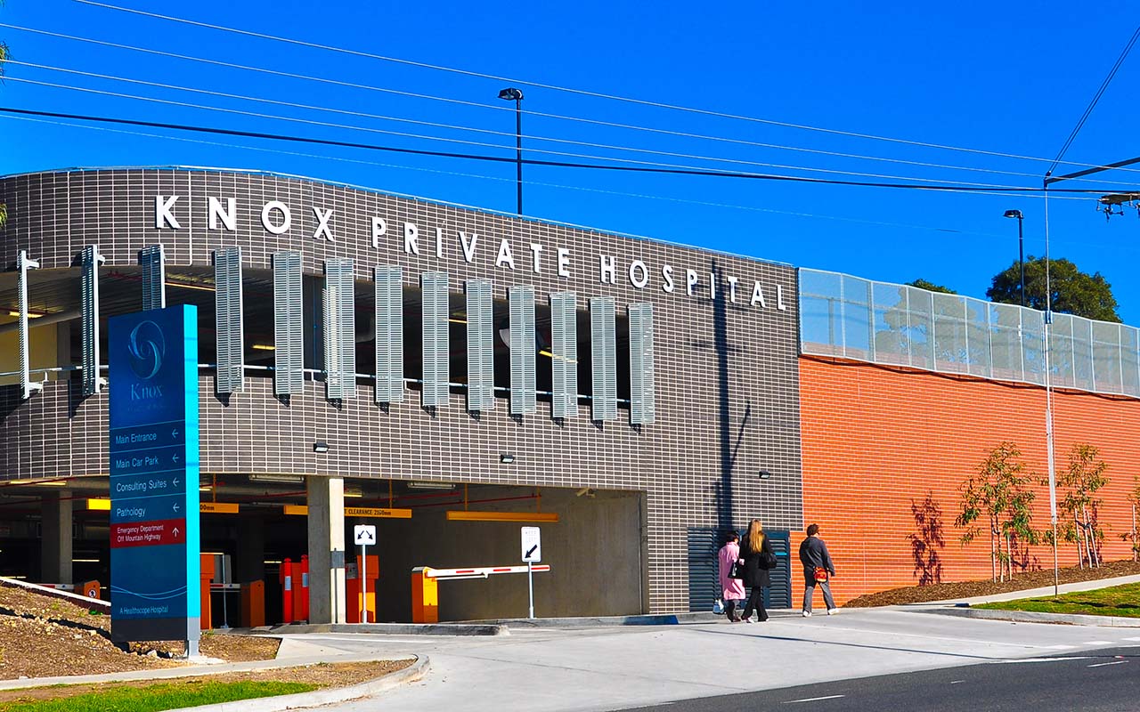 Knox Private Hospital Car Park